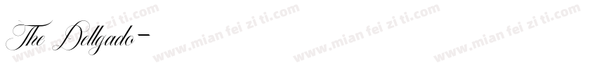 The Dellgado字体转换
